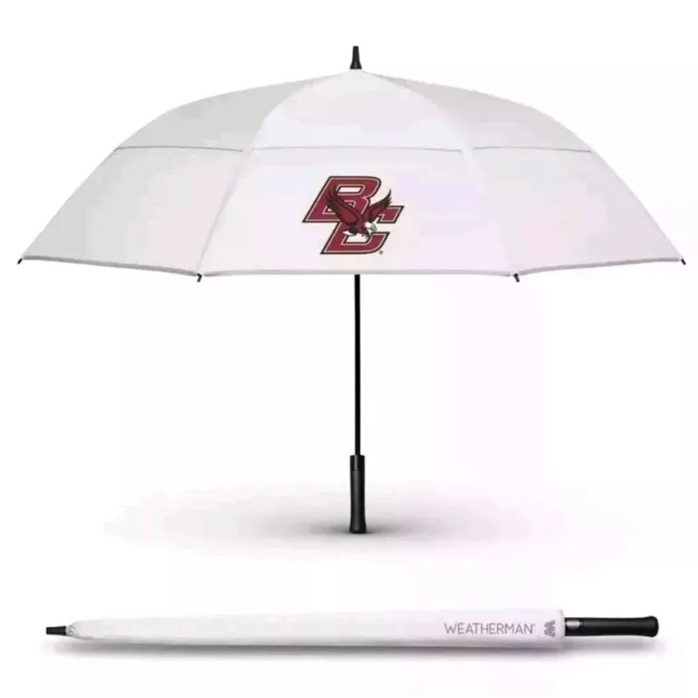 NIB Weatherman 68” Golf Umbrella Boston College